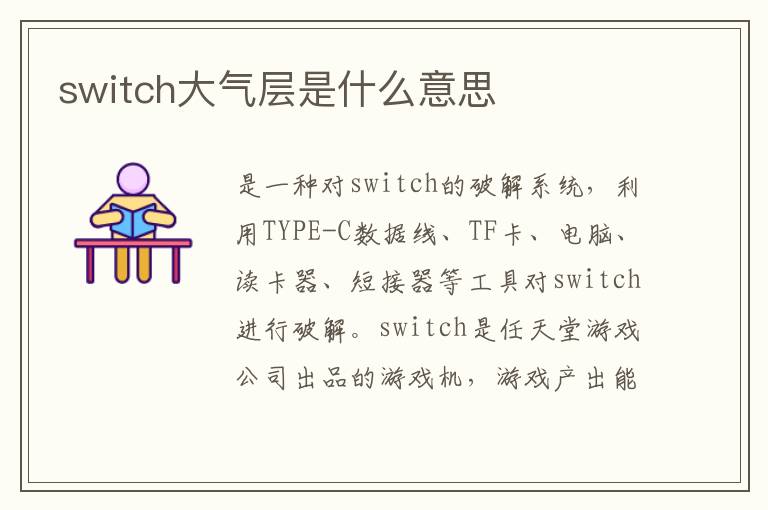 switch大气层是什么意思